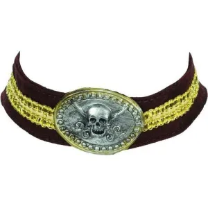 Pirate Skull Choker*