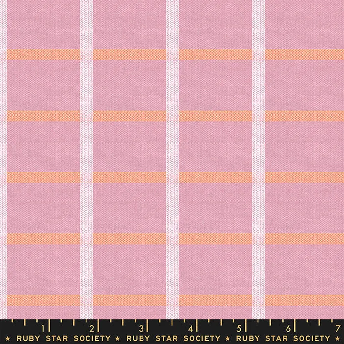Plaid in Lavender -- Warp & Weft Heirlooms Wovens --  Alexia Abegg for Ruby Star Society -- Moda Fabrics
