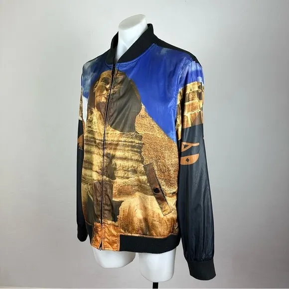 Play Cloths Sphinx Multicolored Bomber Jacket