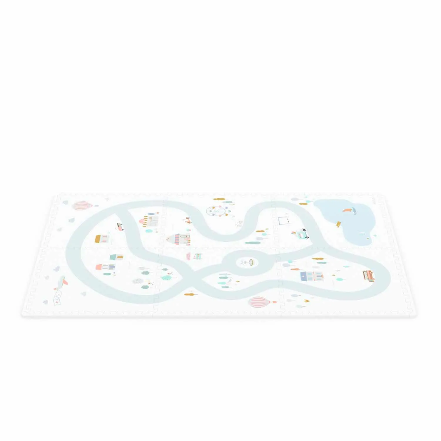 Play&Go EEVAA Puzzle Playmat Village (Min of 1, multiples of 1)