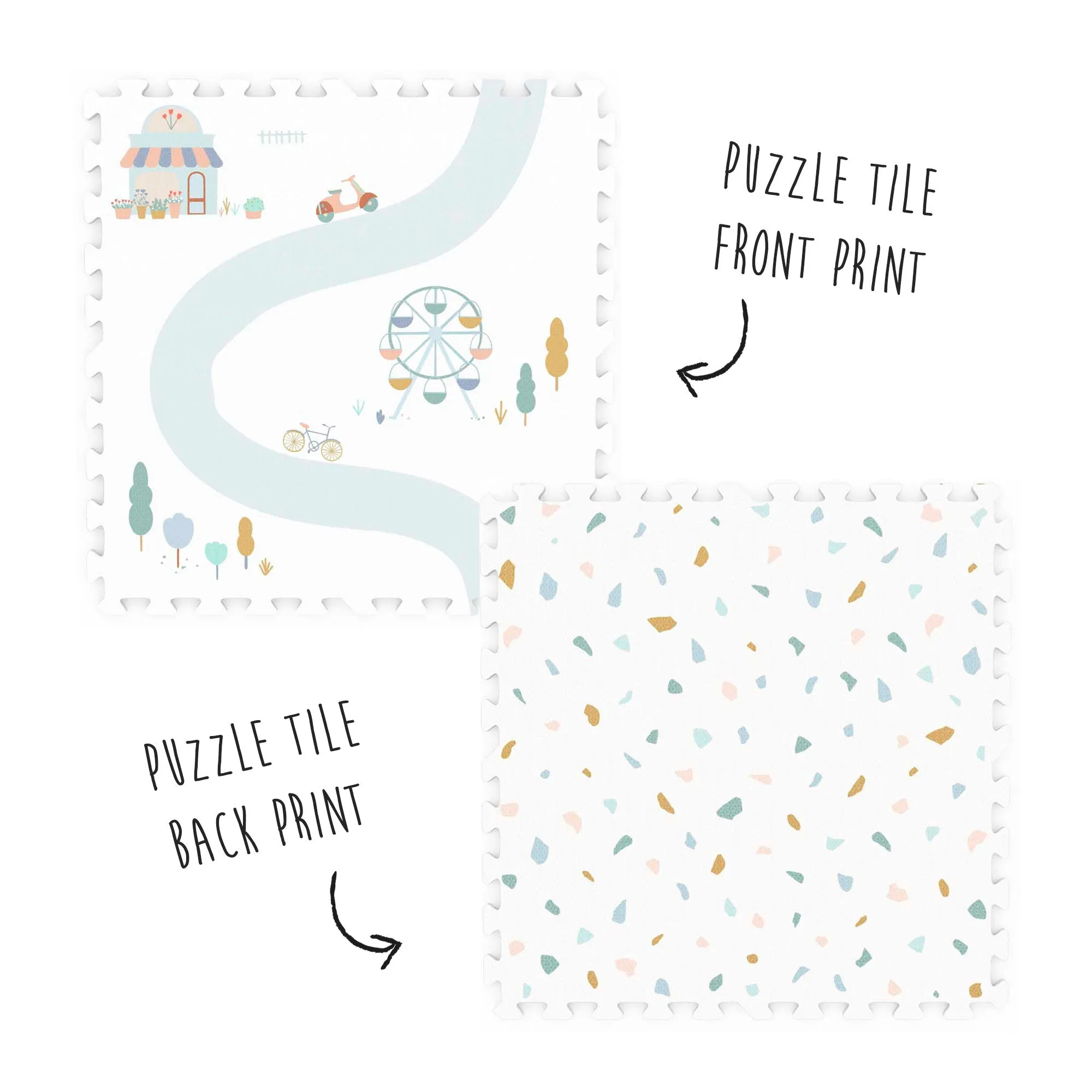 Play&Go EEVAA Puzzle Playmat Village (Min of 1, multiples of 1)