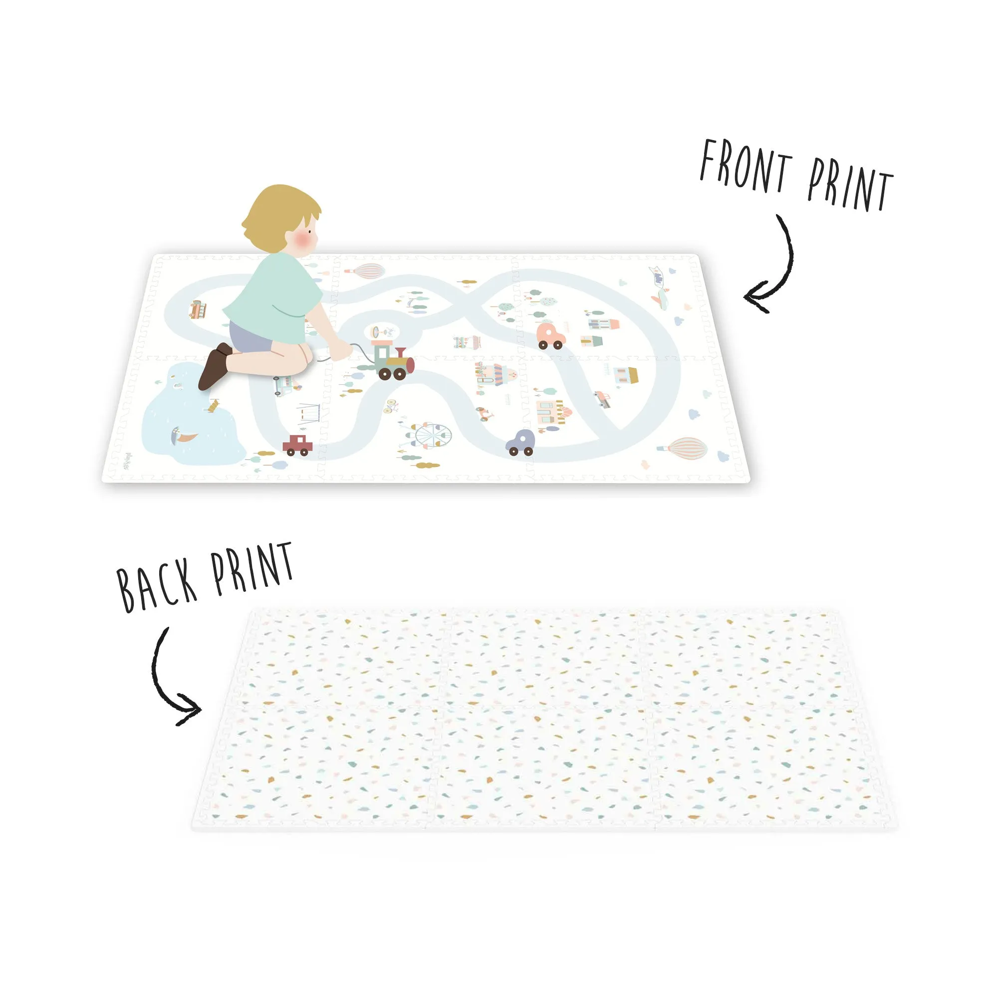 Play&Go EEVAA Puzzle Playmat Village (Min of 1, multiples of 1)