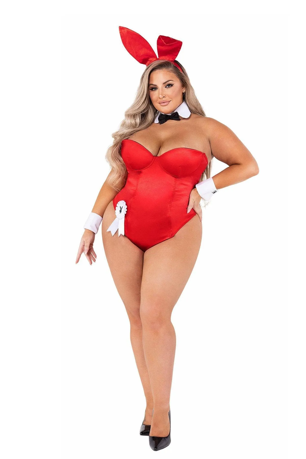 Playboy Bunny Plus Size Classic Corset Costume