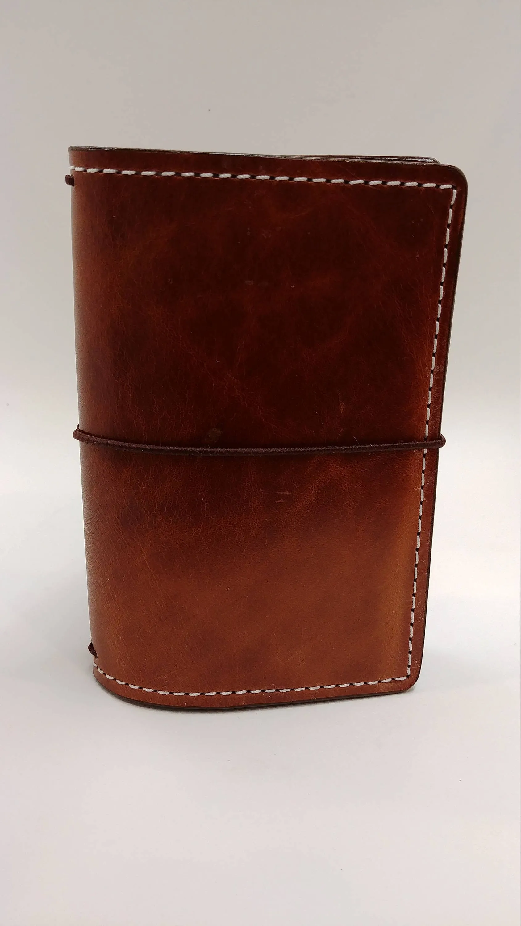Pocket DELUXE Traveler's Notebook | Full Grain Leather Journal Cover