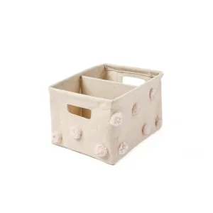 Pom Pom Blush Pink Caddy Organizer