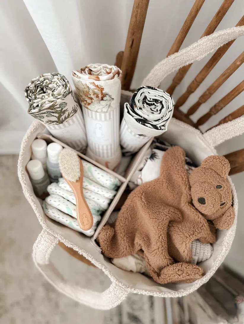 Pop Ya Tot - Teddy Nappy Caddy/Bag