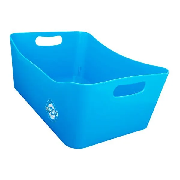 Premto Large Storage Basket - Printer Blue 340 x 225 x 140mm