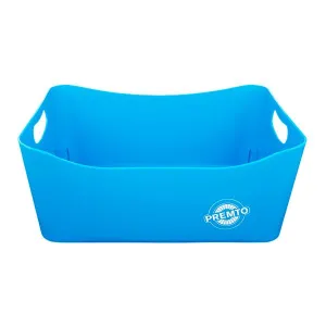 Premto Large Storage Basket - Printer Blue 340 x 225 x 140mm