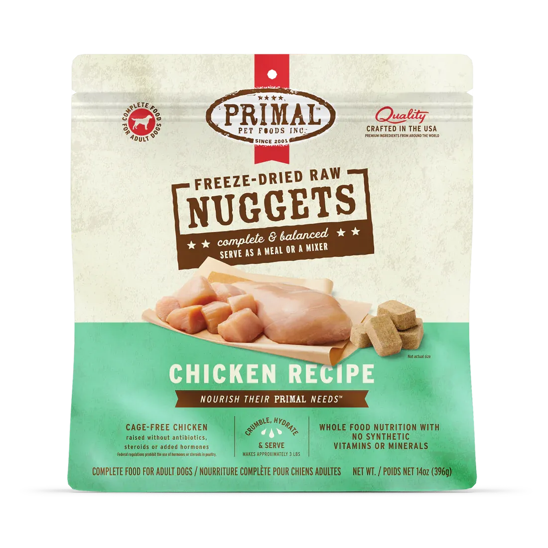 Primal Freeze Dried Dog Food - Various Flavors