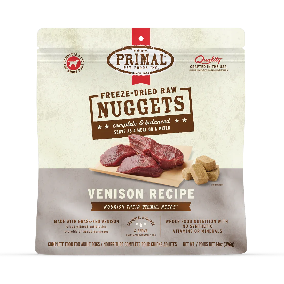 Primal Freeze Dried Dog Food - Various Flavors