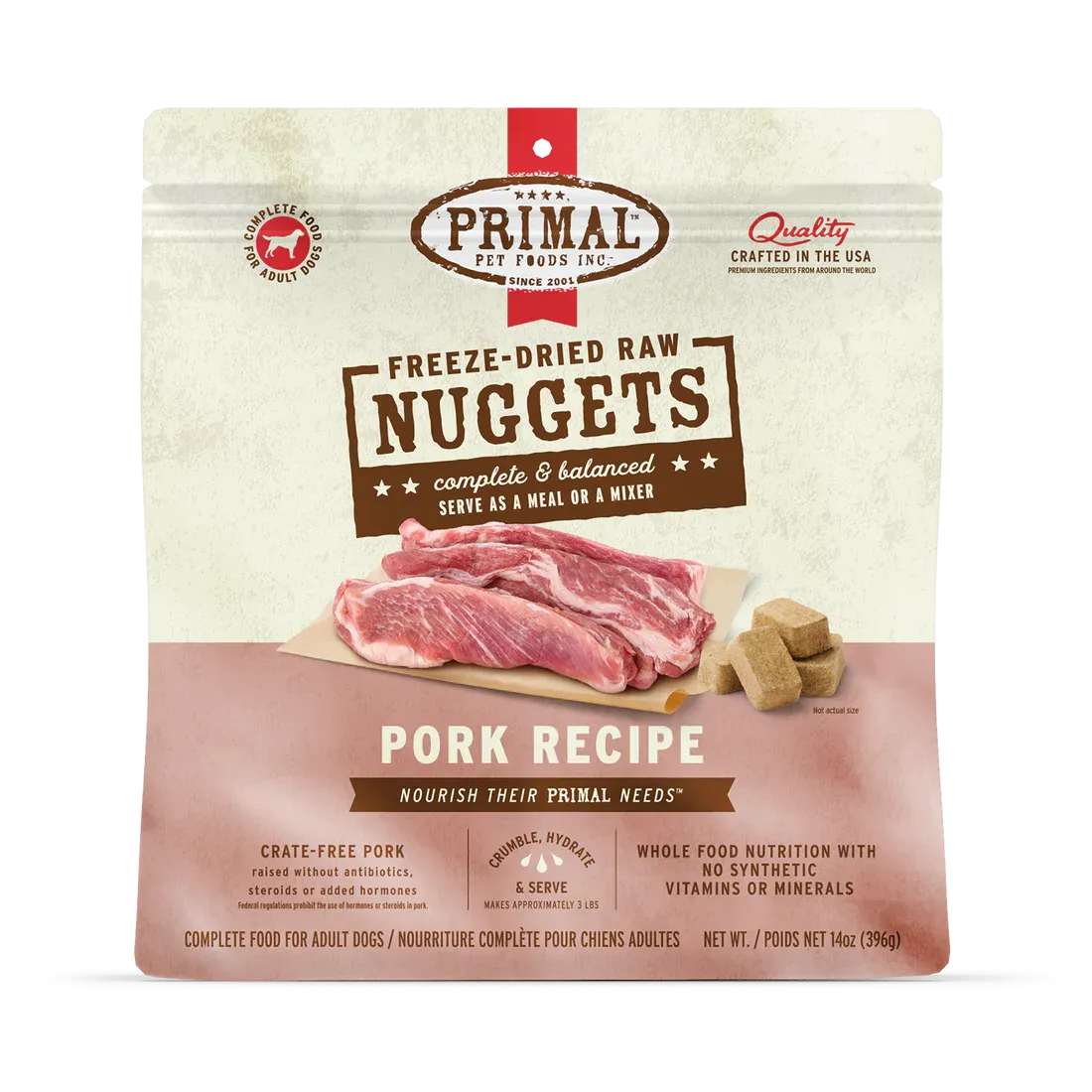 Primal Freeze Dried Dog Food - Various Flavors