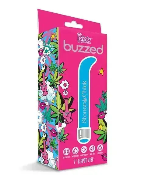 Prints Charming Buzzed 7" G Spot Vibe Stoner Chick