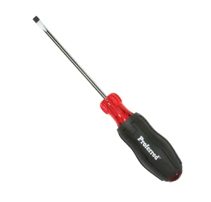 PROFERRED ACETATE CUSHION GRIP SCREWDRIVER - #2 (Phillips) x 4" Black TPV Handle
