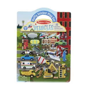 PUFFY STICKER PLAY SET - VEHICLES