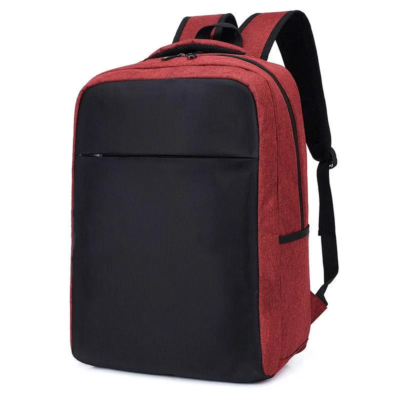 Quality Multipurpose BackPack With Breathable Back And USB Charging Port- Black/Red