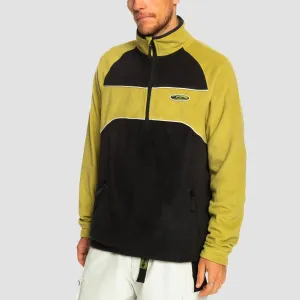 Quiksilver Powder Chaser Half Zip Fleece True Black