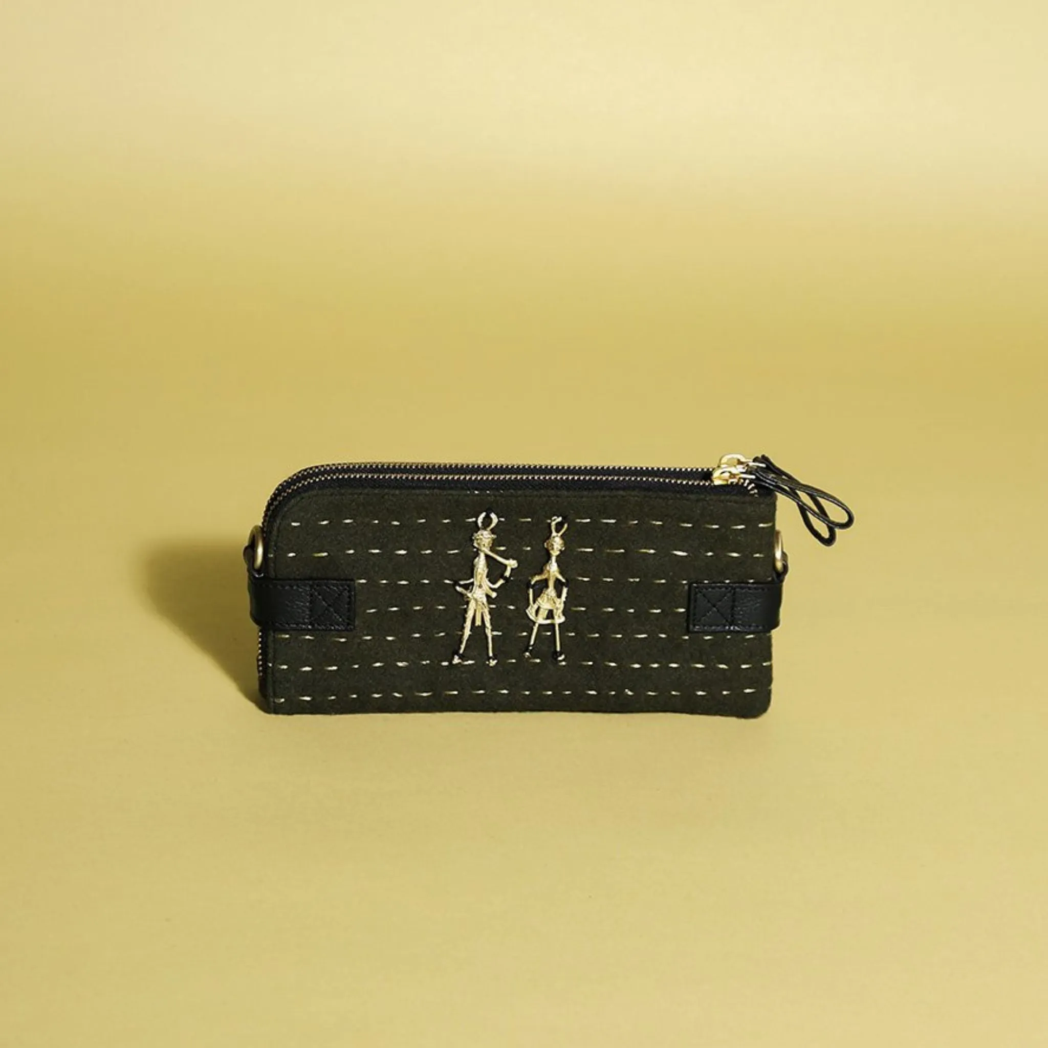 "Jodi" SLING WALLET - Green