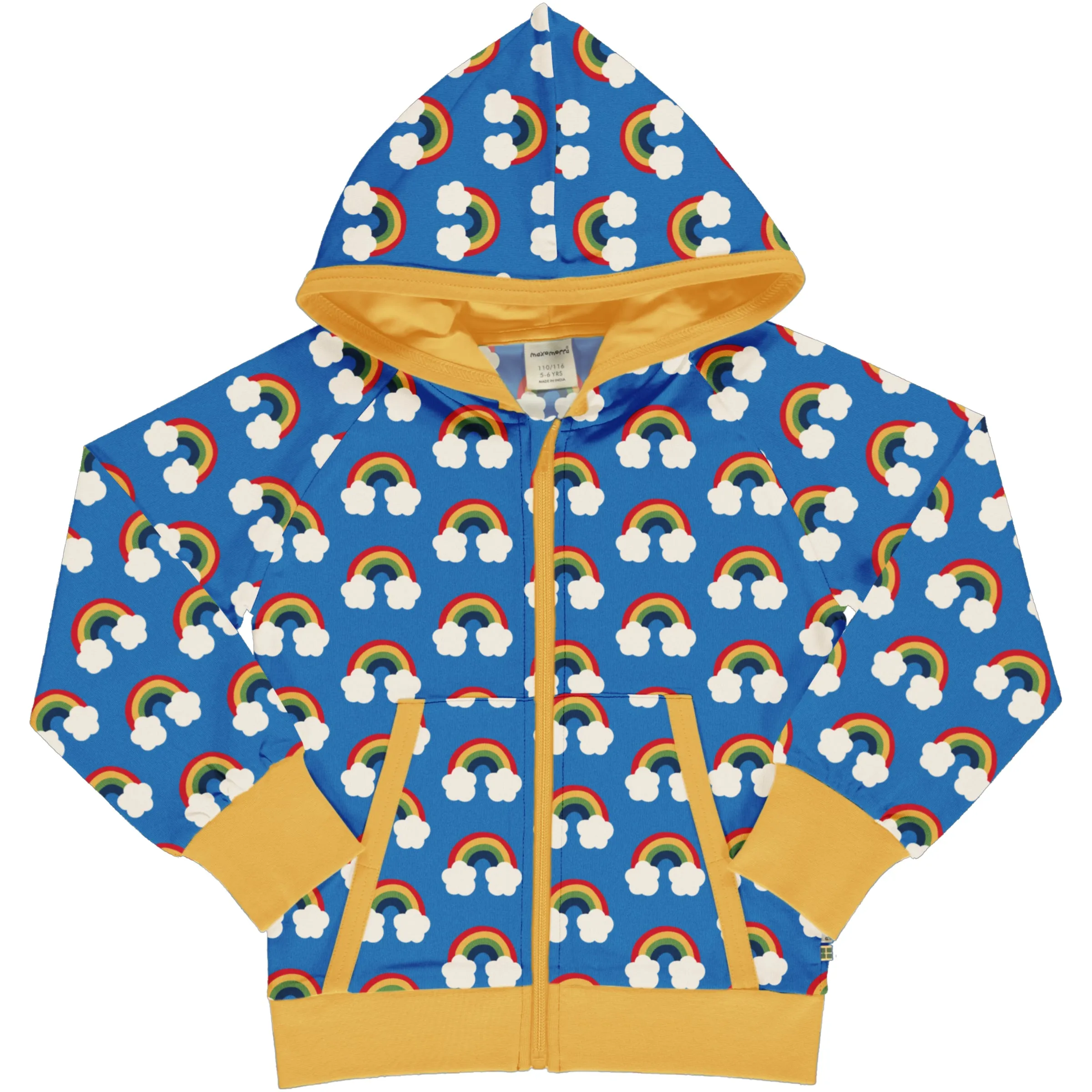 Rainbow Cardigan Hood