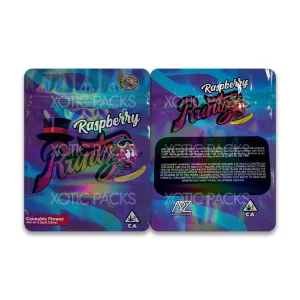 Raspberry Runtz Mylar Bag 3.5 Grams