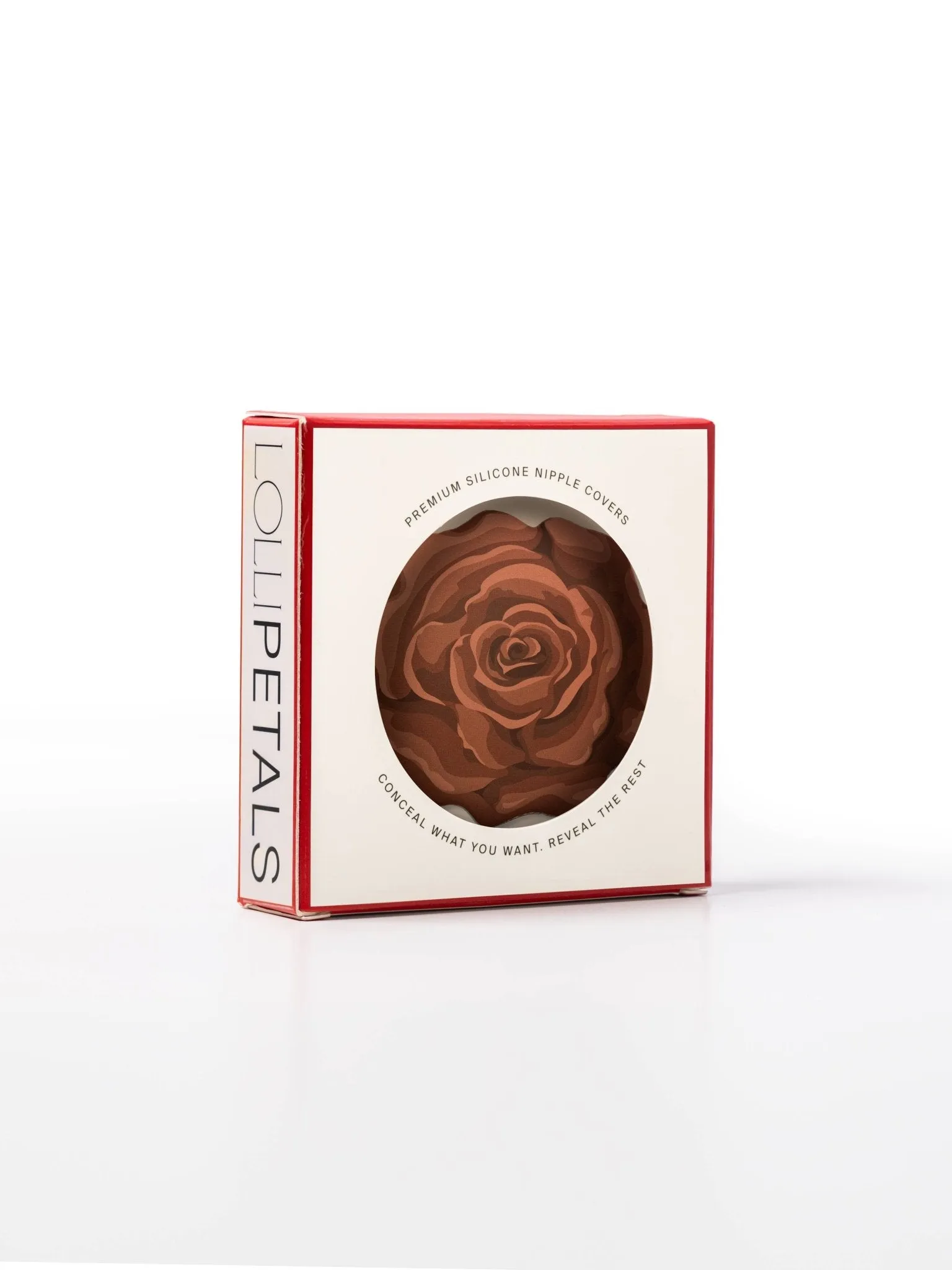 Reusable Nipple Covers - Dark Nude Rose