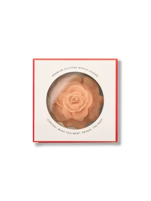 Reusable Nipple Covers - Tan Nude Rose