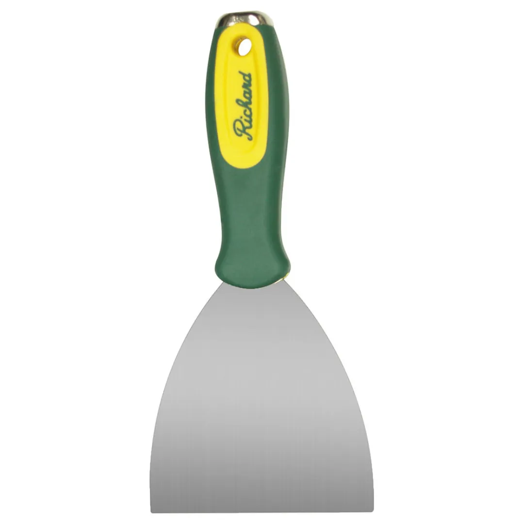 Richard Flexible Stainless Steel Blade, Ergo-Grip Taping Knife with Steel Head