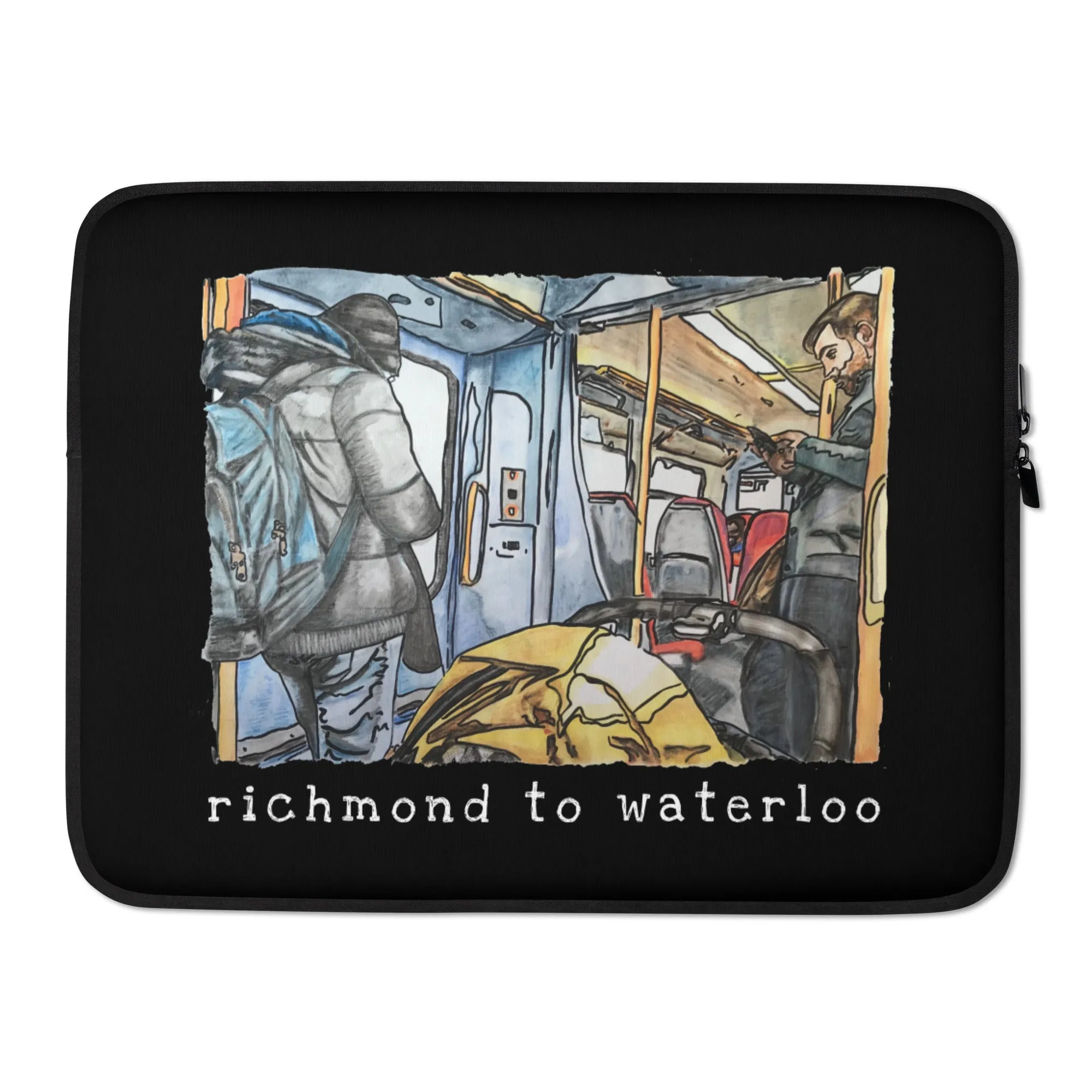 Richmond to Waterloo II - Hibiscus Surfwear - Ethical Laptop Case