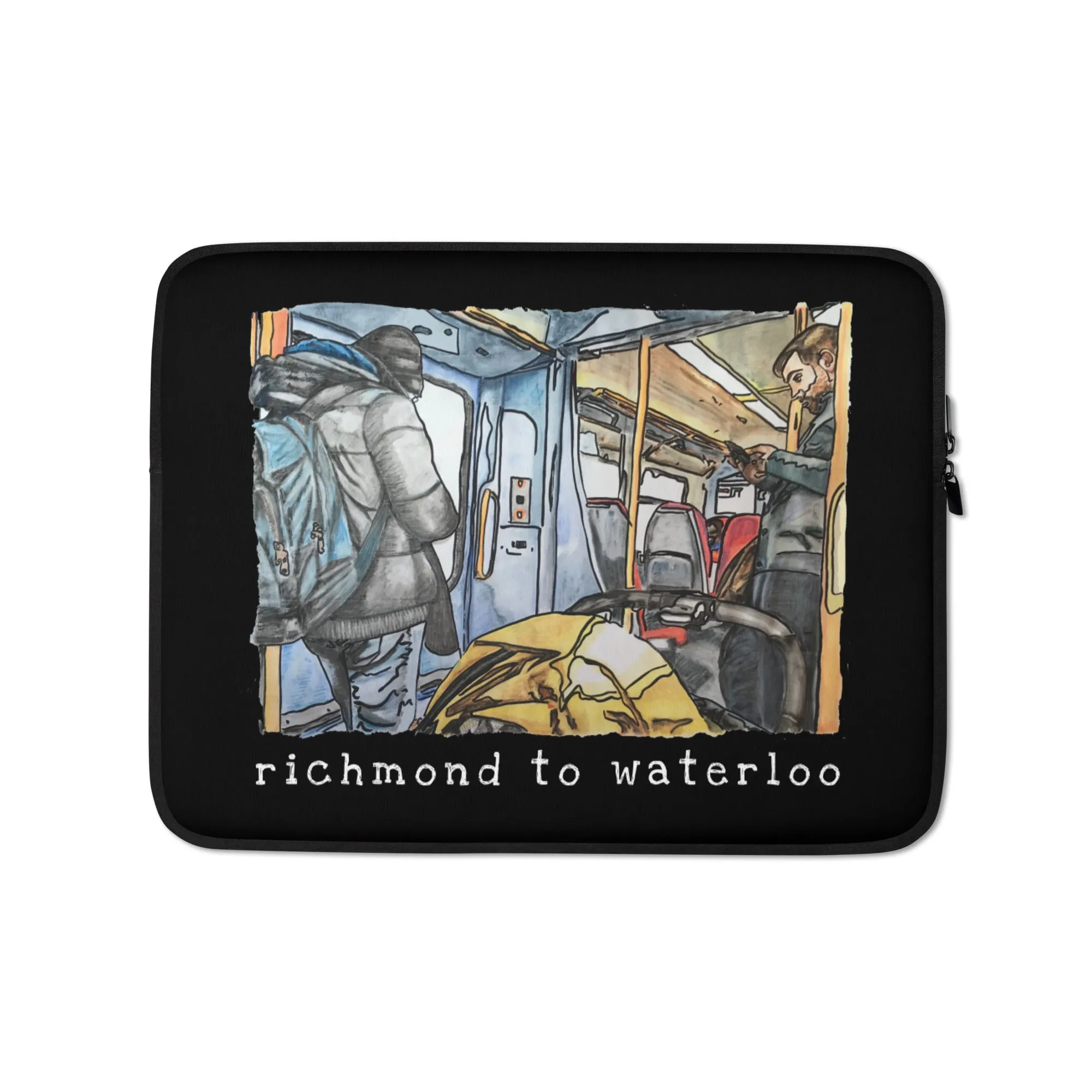Richmond to Waterloo II - Hibiscus Surfwear - Ethical Laptop Case