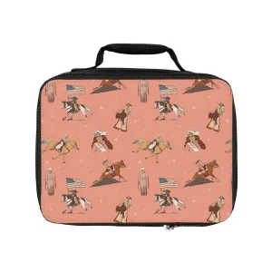 Rodeo Queen Lunch Box in Coral