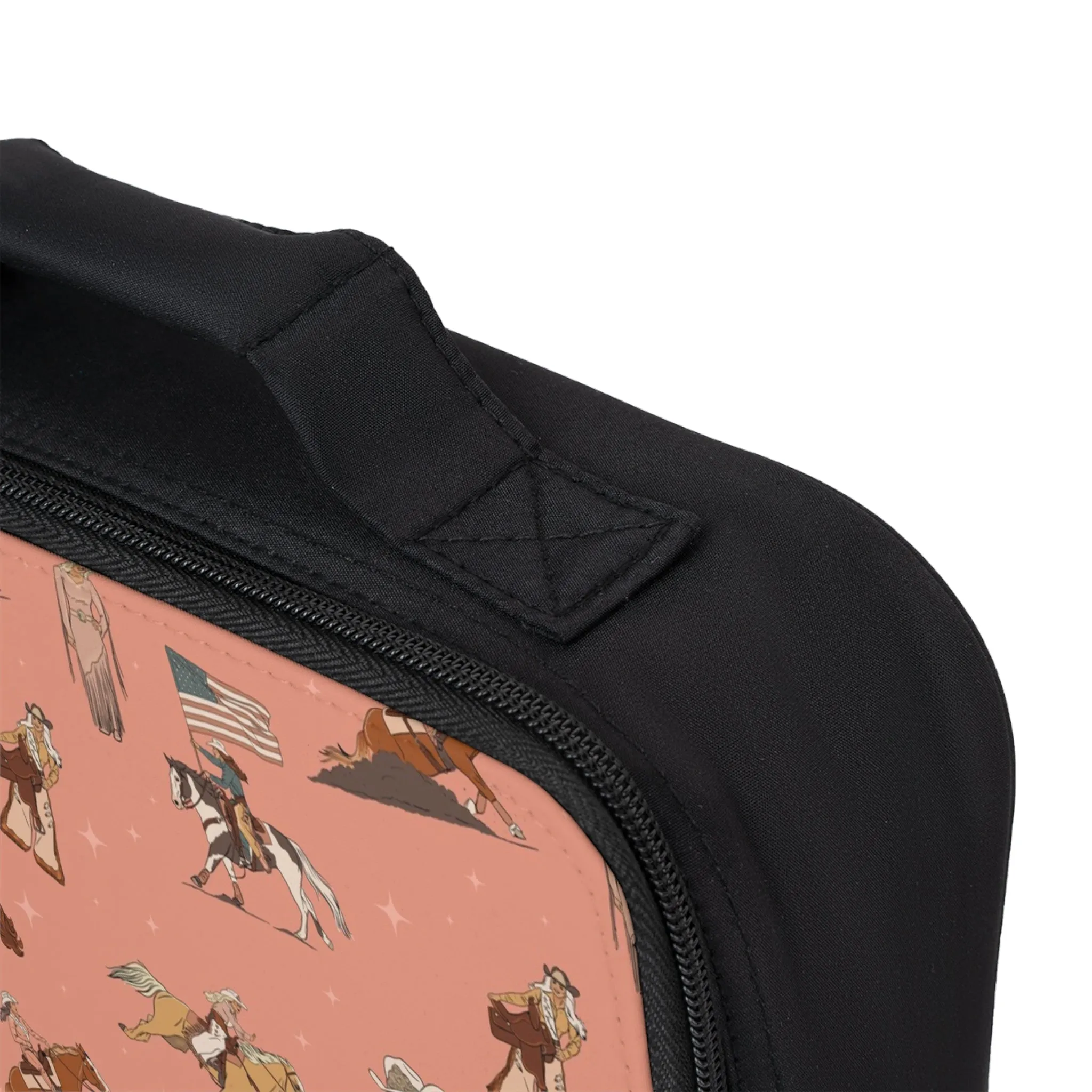 Rodeo Queen Lunch Box in Coral