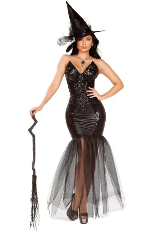 Roma Witch with An Evil Spell Costume