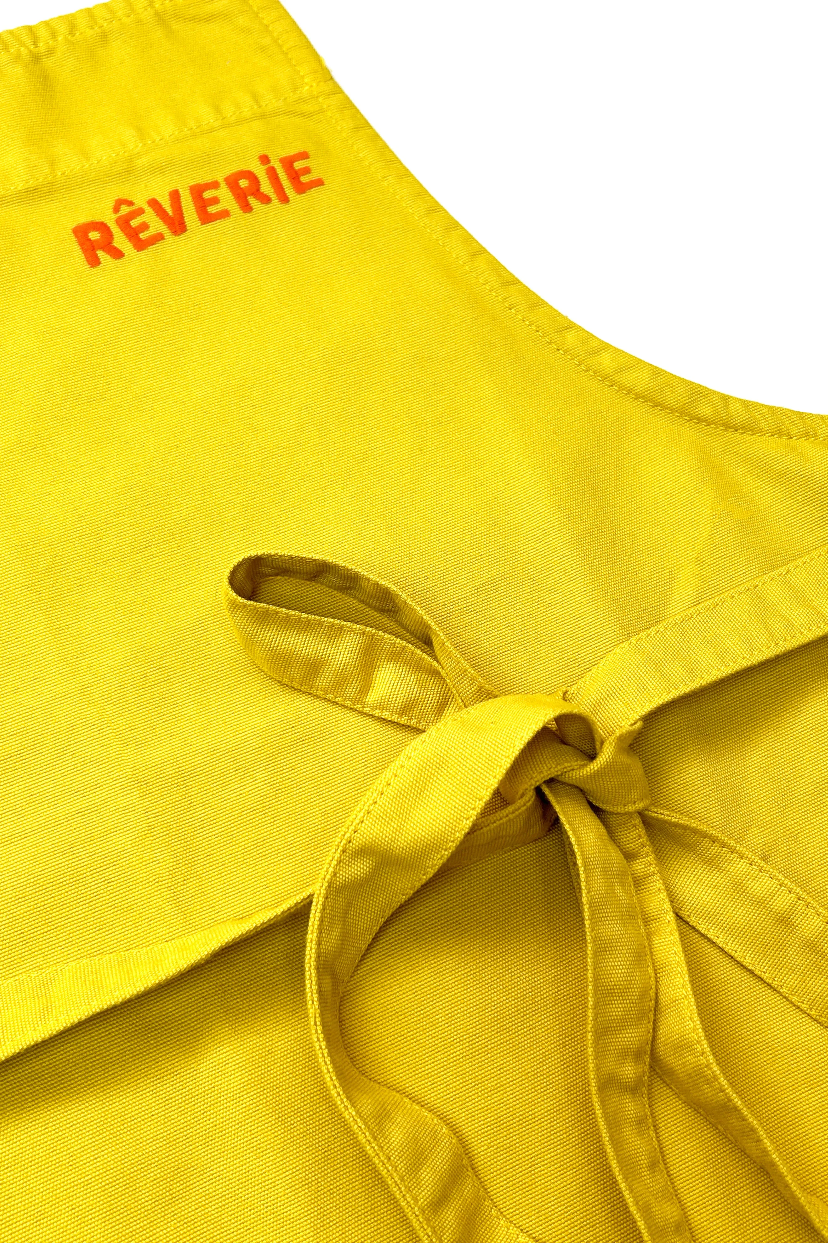 Rêverie Bib Apron ⏤ Cream Gold