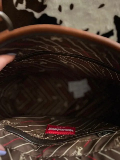 Saddle Buckle Montana West Purse