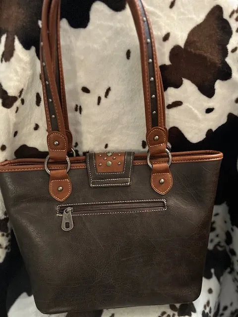 Saddle Buckle Montana West Purse