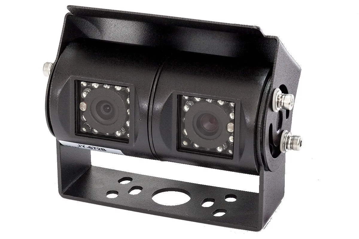 SafetyDave Rear Vision Camera Double  Ccd White or Black 40 and 120 Degree
