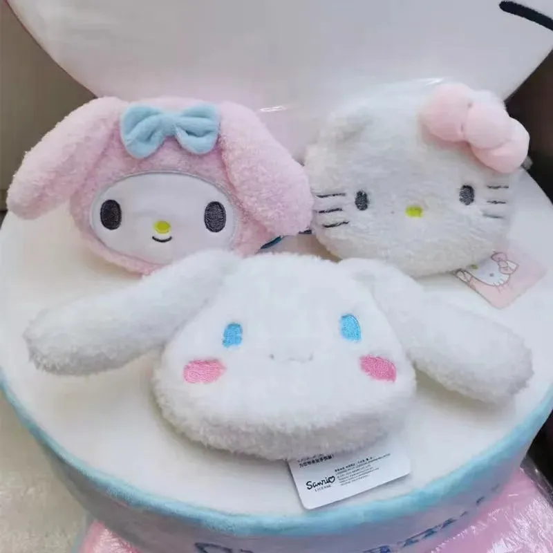 Sanrio Hello Kitty Plush Coin Purse – Soft, Cute, and Zippered