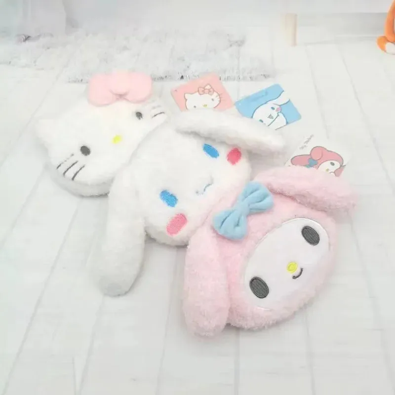 Sanrio Hello Kitty Plush Coin Purse – Soft, Cute, and Zippered