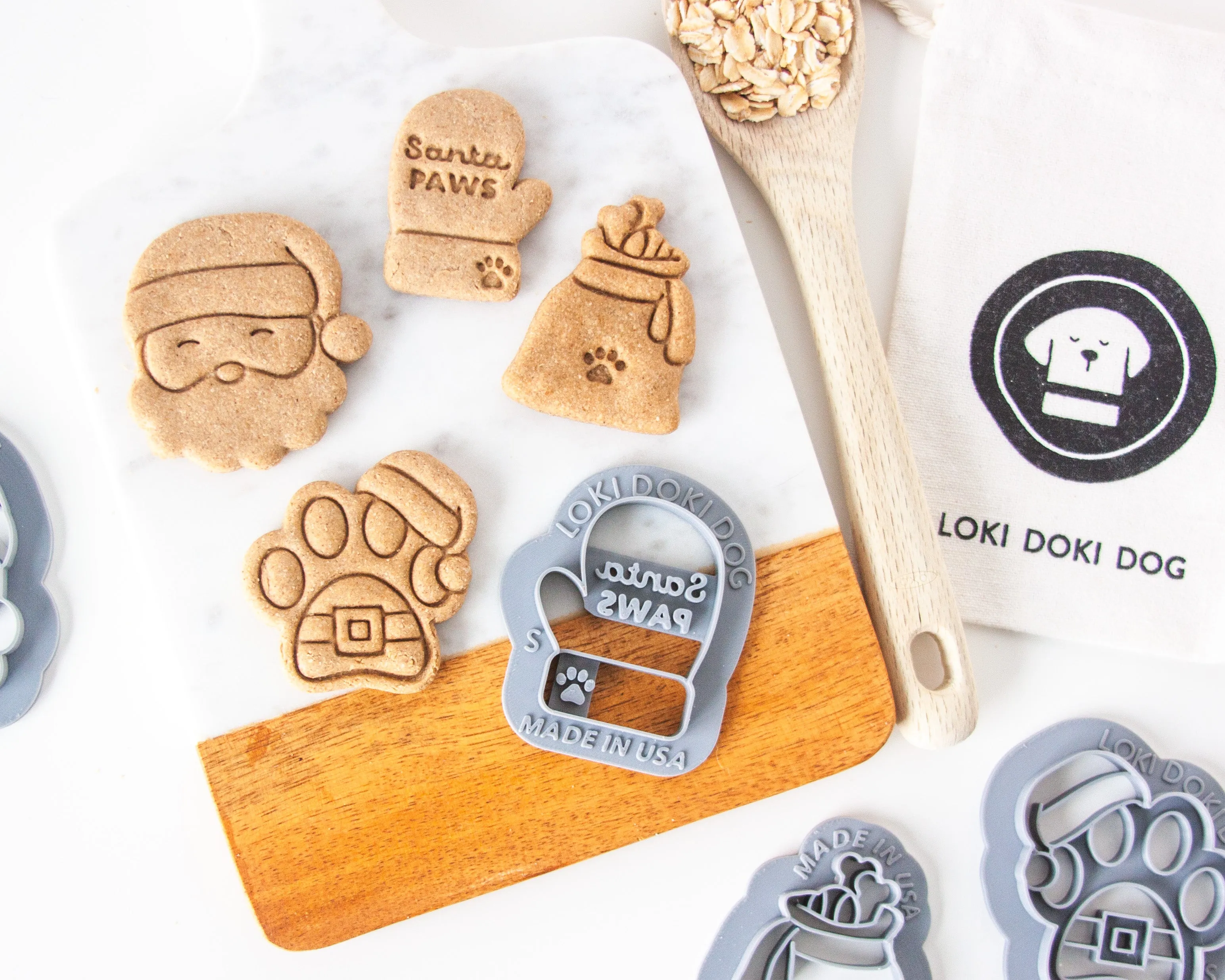 Santa Claus Cookie Cutter (Face Style)