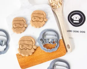 Santa Claus Cookie Cutter (Face Style)