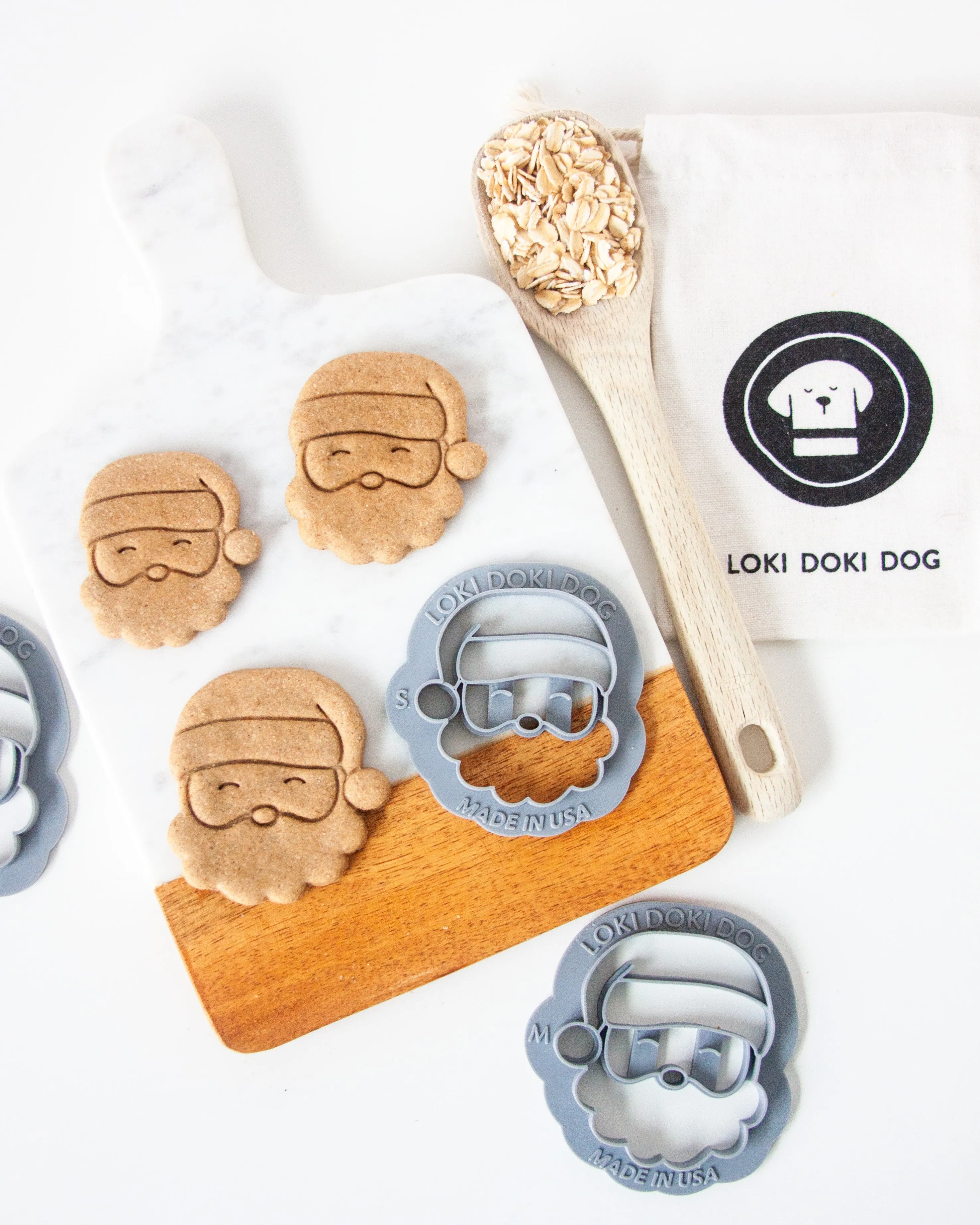 Santa Claus Cookie Cutter (Face Style)