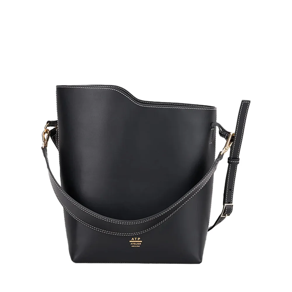 Scafati Black Tote Bag