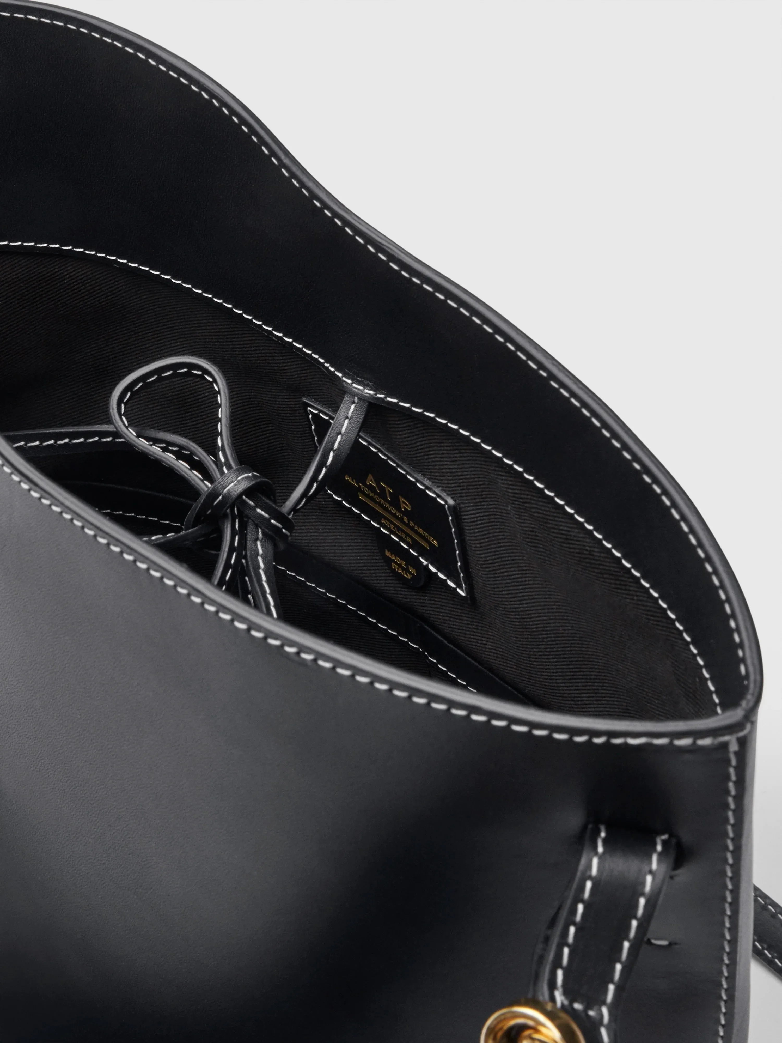 Scafati Black Tote Bag