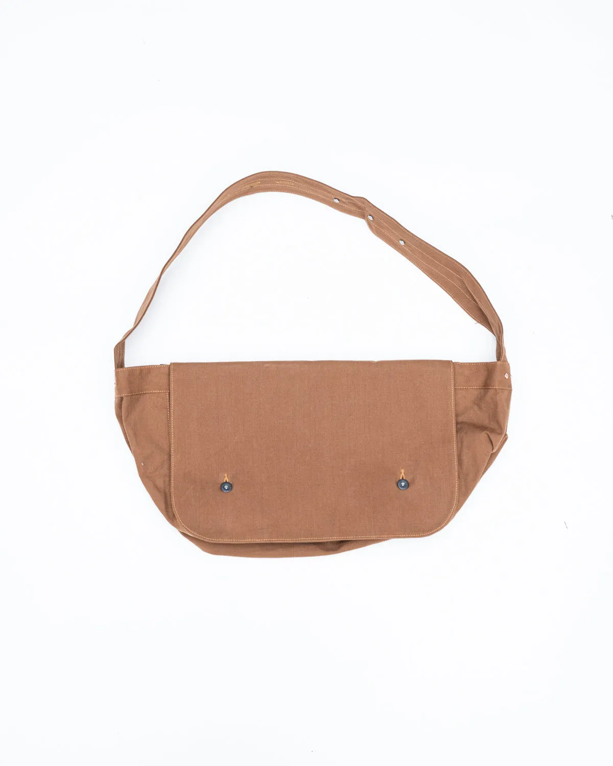 SCDB22-DC - Duck Canvas Messenger Bag - Brown