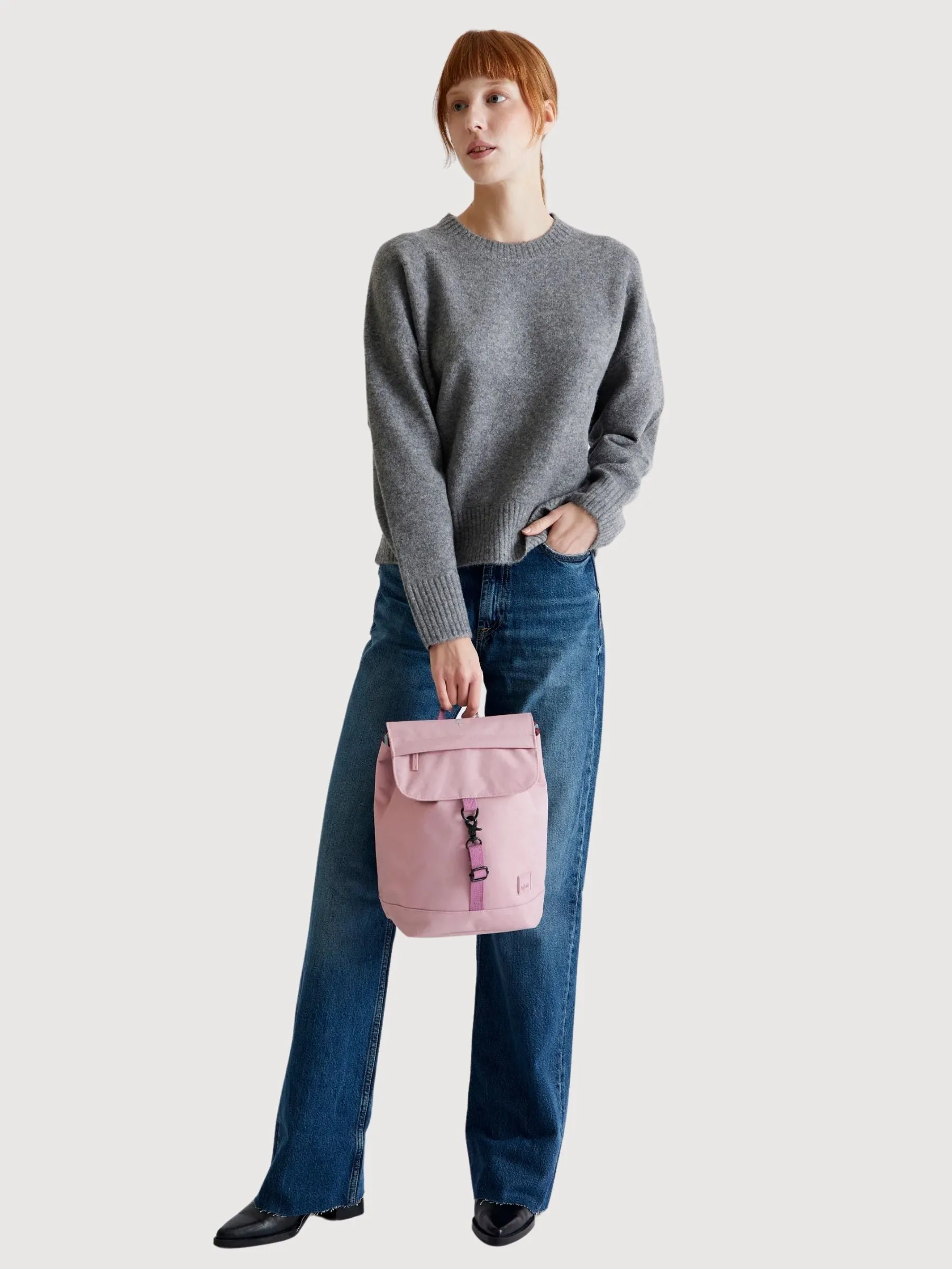 Scout Mini Stripes Mauve Backpack | Lefrik