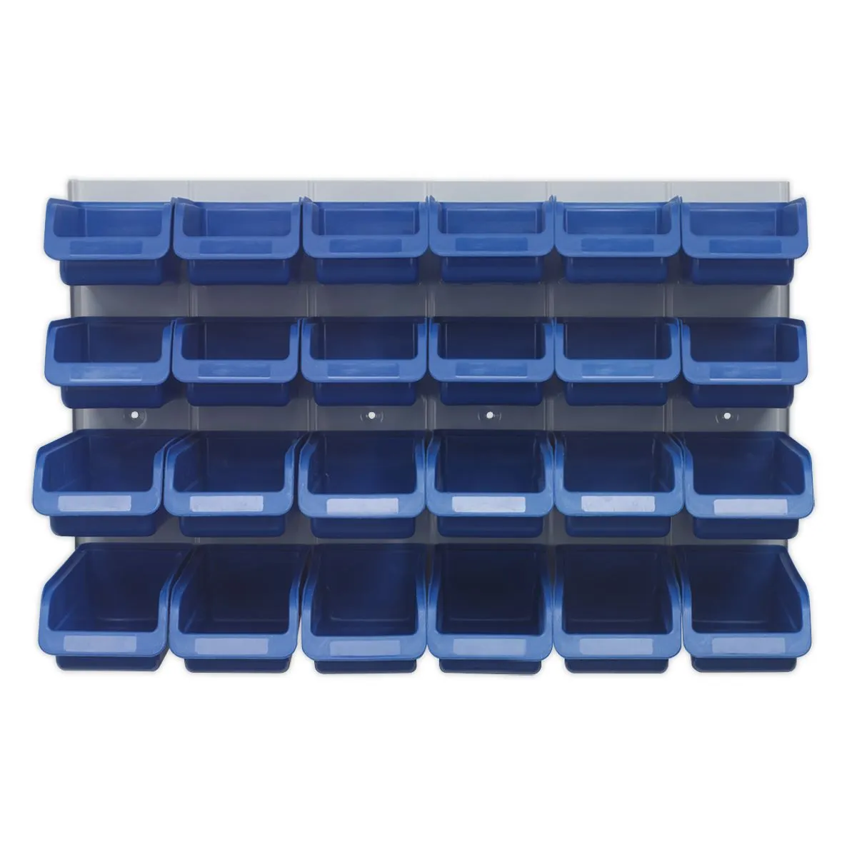 Sealey Bin & Panel Combination 24 Bins - Blue