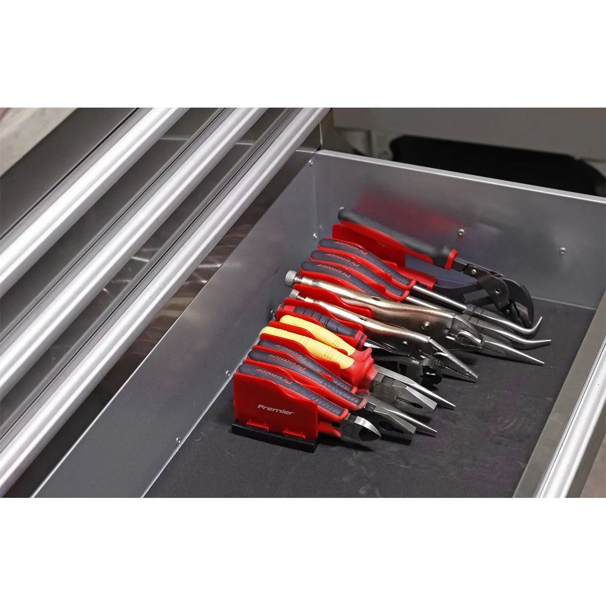 Sealey Premier Pliers Storage Racks with Adjustable Dividers