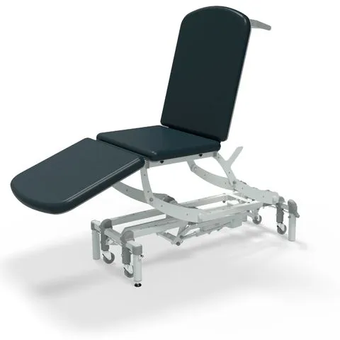 Seers - CLINNOVA Clinical 3 Section electric couch with electric back and footrest and classic base(265Kg SWL)