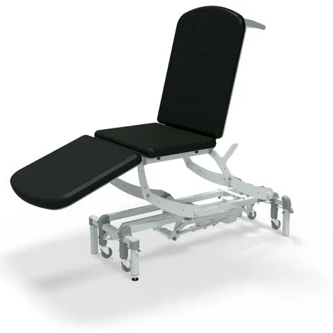 Seers - CLINNOVA Clinical 3 Section electric couch with electric back and footrest and classic base(265Kg SWL)
