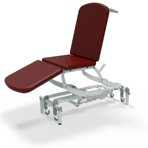 Seers - CLINNOVA Clinical 3 Section electric couch with electric back and footrest and classic base(265Kg SWL)
