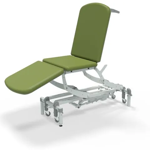 Seers - CLINNOVA Clinical 3 Section electric couch with electric back and footrest and classic base(265Kg SWL)